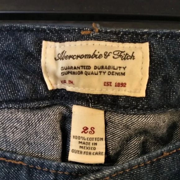 Ambercrombie & Fitch Flare Distressed Denim Jeans - Picture 3 of 4